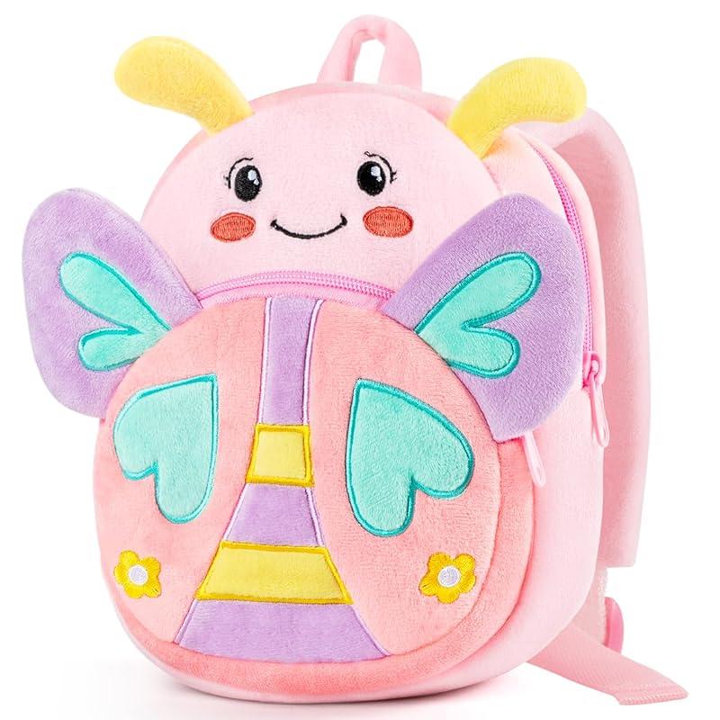 HONGTEYA Plush Toddler Backpack: My Thoughts on This Butterfly Bag